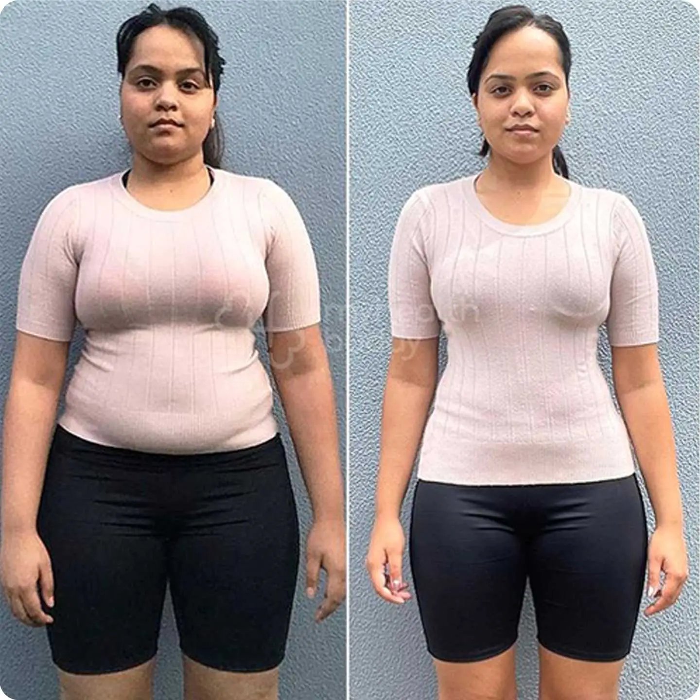 Weight loss transformation